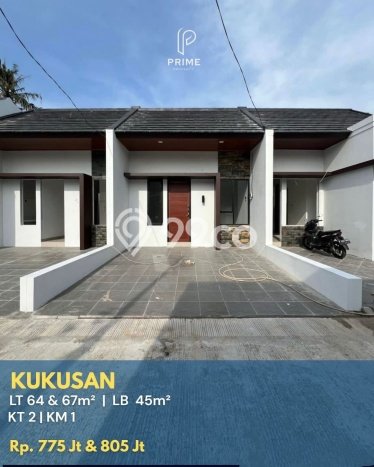 Rumah Modern 2 KT di Kukusan Depok Unfurnished Rumah Modern 2 KT di Kukusan Depok Unfurnished