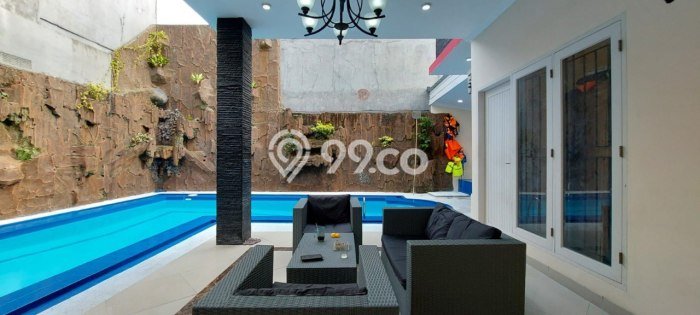 Ready to Use! Premium House LT 512m2 Desain Modern di Kebagusan Ready to Use! Premium House LT 512m2 Desain Modern di Kebagusan