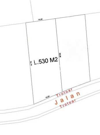 Dijual Tanah Lokasi canggu, Badung Seluas 530m2 Dijual Tanah Lokasi canggu, Badung Seluas 530m2
