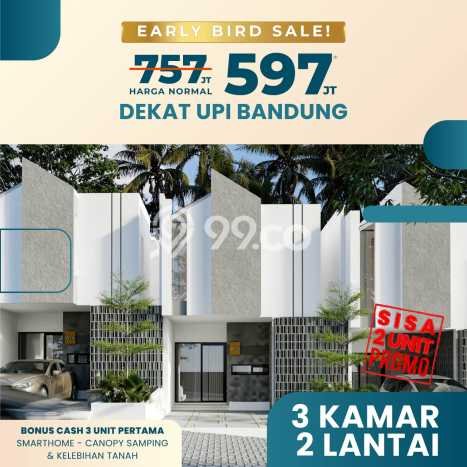 Rumah Modern 3 KT di Geger Kalong Bandung Unfurnished Rumah Modern 3 KT di Geger Kalong Bandung Unfurnished