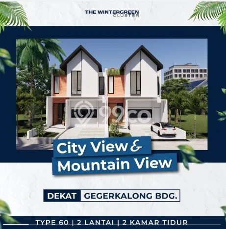 Rumah Modern 2 KT di Setiabudi Bandung Unfurnished Rumah Modern 2 KT di Setiabudi Bandung Unfurnished