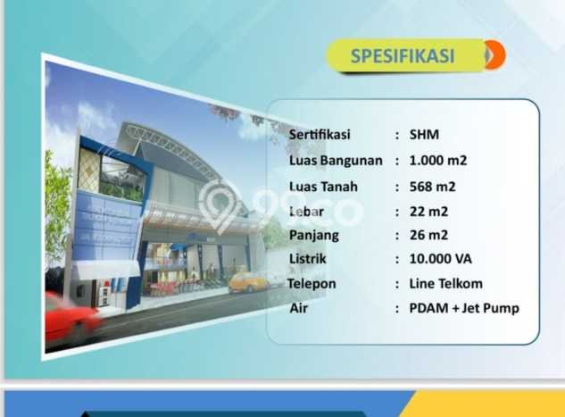 Untuk Dijual! Komersial di Bandung Kota Bandung LT 568m2 / LB 1000m2 Kawasan Bisnis Untuk Dijual! Komersial di Bandung Kota Bandung LT 568m2 / LB 1000m2 Kawasan Bisnis