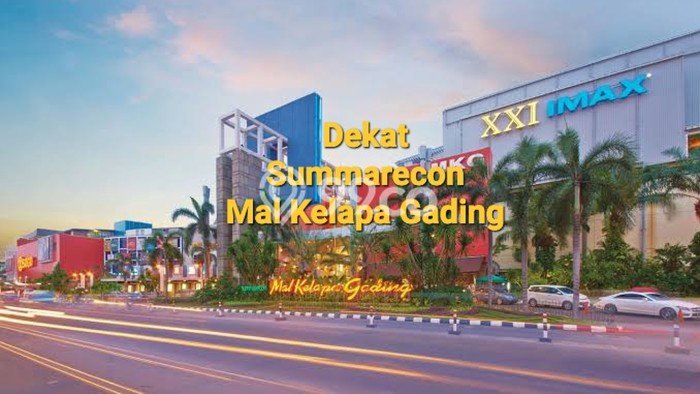 Dijual Hunian Mewah dengan Fasilitas Sekitar Lengkap di Kelapa Gading, Jakarta Utara Dijual Hunian Mewah dengan Fasilitas Sekitar Lengkap di Kelapa Gading, Jakarta Utara