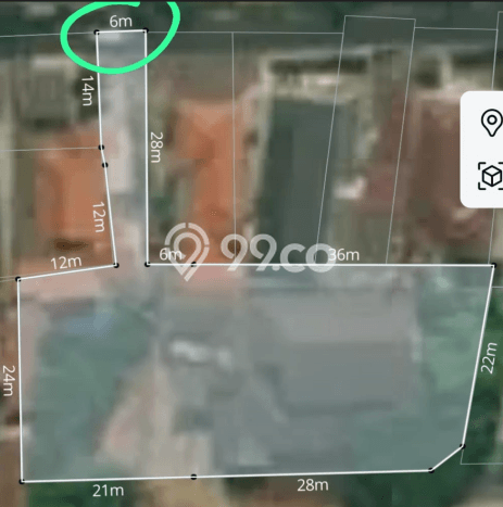 Tanah untuk Dijual Lokasi Kebon Jeruk, Jakarta Barat Luas 3300m2 SHM Tanah untuk Dijual Lokasi Kebon Jeruk, Jakarta Barat Luas 3300m2 SHM