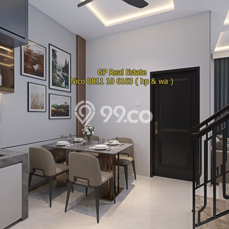 Rumah Modern Minimalis 5 Kamar Siap Huni di Kebon Jeruk Rumah Modern Minimalis 5 Kamar Siap Huni di Kebon Jeruk