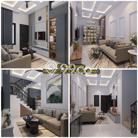 Rumah Modern Minimalis 5 Kamar Siap Huni di Kebon Jeruk Rumah Modern Minimalis 5 Kamar Siap Huni di Kebon Jeruk