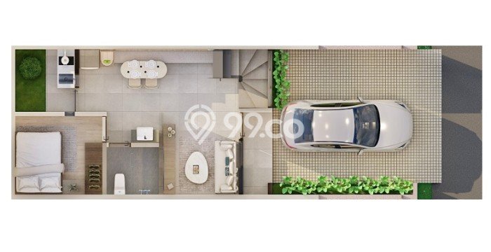 Rumah Strategis Minimalis Lb 125m2 di Cengkareng, Jakarta Barat Rumah Strategis Minimalis Lb 125m2 di Cengkareng, Jakarta Barat