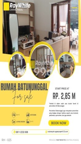 Rumah Mewah Siap Huni LT 162m2 di Batununggal, Bandung Rumah Mewah Siap Huni LT 162m2 di Batununggal, Bandung