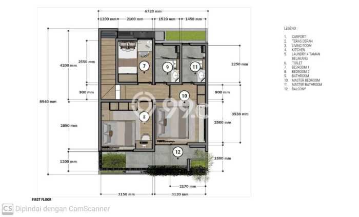 PROPERTI PILIHAN! Rumah Nyaman di Denpasar Utara, LT 70m² LB 60m² PROPERTI PILIHAN! Rumah Nyaman di Denpasar Utara, LT 70m² LB 60m²