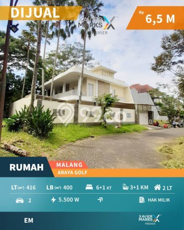 Rumah Luxury Modern Siap Huni di Araya Malang Rumah Luxury Modern Siap Huni di Araya Malang