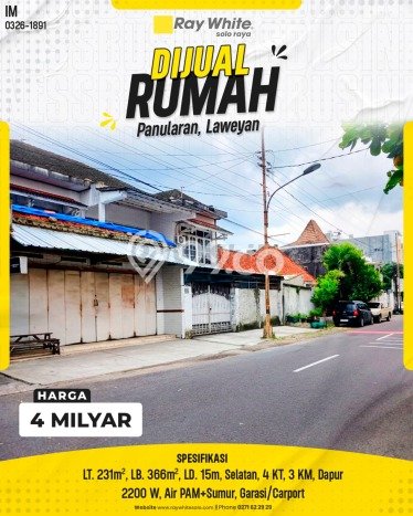 Dijual Rumah Elit Exclusive di Laweyan, Solo Dijual Rumah Elit Exclusive di Laweyan, Solo