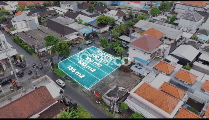 Tanah Investasi Dijual di Denpasar Punya Luas 100m2 Tanah Investasi Dijual di Denpasar Punya Luas 100m2