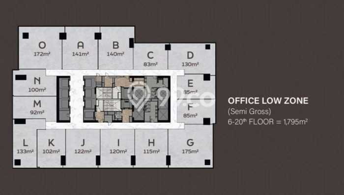 FOR SALE! Kantor di Kemayoran Jakarta Pusat, LT 175m2, LB 175m2 FOR SALE! Kantor di Kemayoran Jakarta Pusat, LT 175m2, LB 175m2