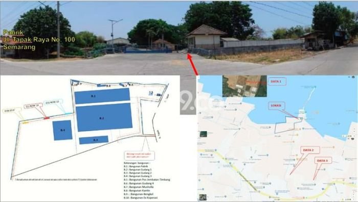 Gudang Dijual Lokasi Emas di Semarang Tengah Luas 6436m2 Gudang Dijual Lokasi Emas di Semarang Tengah Luas 6436m2