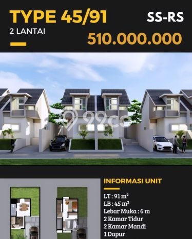 Rumah Sederhana Dijual Lokasi Cisarua 2 Kamar dengan LT 72m2 Rumah Sederhana Dijual Lokasi Cisarua 2 Kamar dengan LT 72m2