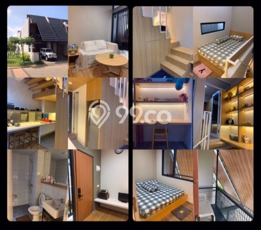 Dijual Rumah Modern 2 KT di BSD, Tangerang Dijual Rumah Modern 2 KT di BSD, Tangerang