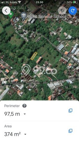Jual Tanah di Ungasan, Luas 371m², Lingkungan Asri Jual Tanah di Ungasan, Luas 371m², Lingkungan Asri