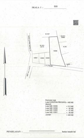 Tanah di Mampang Prapatan, Jakarta Selatan Luas 62m2 Dijual Segera Tanah di Mampang Prapatan, Jakarta Selatan Luas 62m2 Dijual Segera