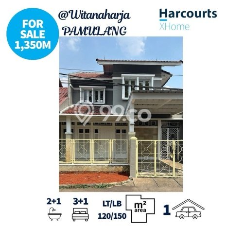 Dijual Cepat Rumah Favorit Siap Huni LB 150m2 di Pamulang, Tangerang Selatan Dijual Cepat Rumah Favorit Siap Huni LB 150m2 di Pamulang, Tangerang Selatan