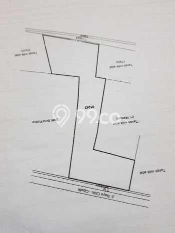 Tanah Komersial Dijual di Cihampelas Bandung Barat 4040m2 Tanah Komersial Dijual di Cihampelas Bandung Barat 4040m2