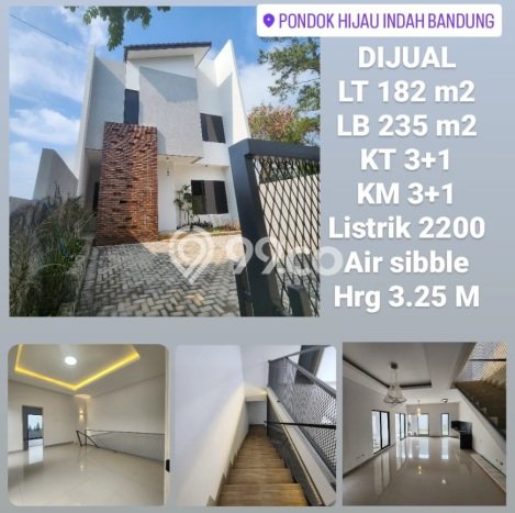 INVESTASI CERDAS! Rumah Premium , Bandung, Luas Tanah 182m2m² Luas Bangunan 225m2m² INVESTASI CERDAS! Rumah Premium , Bandung, Luas Tanah 182m2m² Luas Bangunan 225m2m²