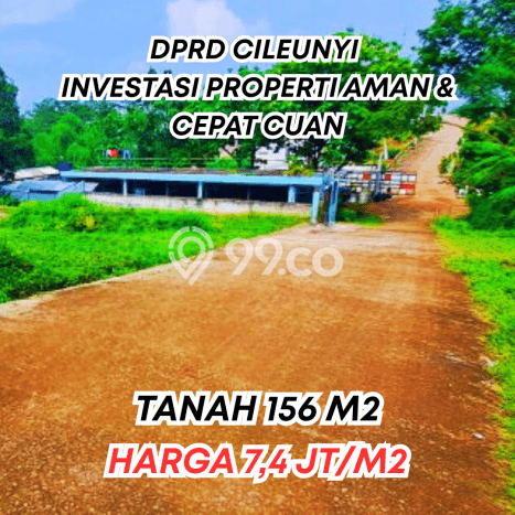 Lahan Strategis di Cileunyi Dijual dengan Luas 156m2 Lahan Strategis di Cileunyi Dijual dengan Luas 156m2