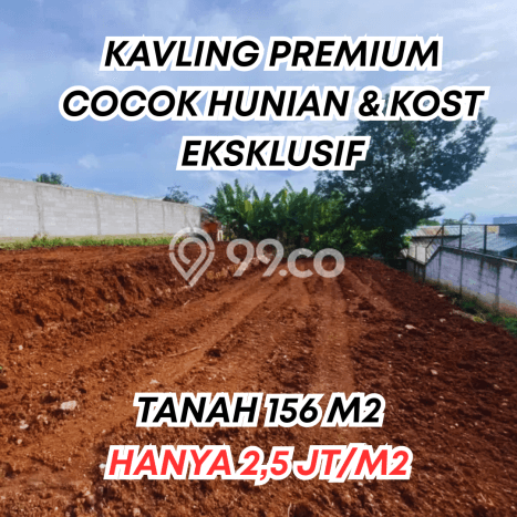 Tanah Kosong Dijual di Bandung dengan Area 156m2 Tanah Kosong Dijual di Bandung dengan Area 156m2