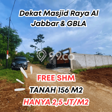 Tanah di Cileunyi, Bandung Luas 156m2 Dijual Segera Tanah di Cileunyi, Bandung Luas 156m2 Dijual Segera