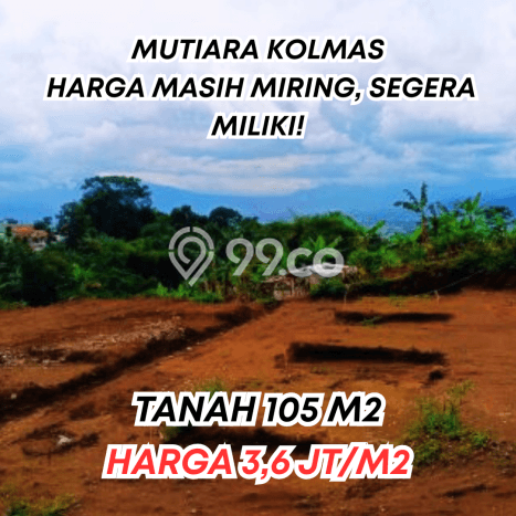 Lahan Strategis di Cimahi Utara Dijual dengan Luas 105m2 Lahan Strategis di Cimahi Utara Dijual dengan Luas 105m2
