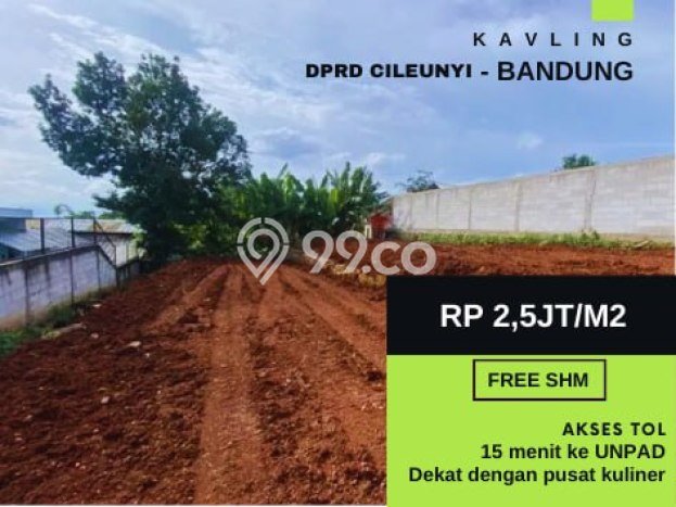Tanah Kosong Dijual di Bandung dengan Area 156m2 Tanah Kosong Dijual di Bandung dengan Area 156m2