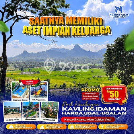 Tanah Kosong Dijual di Bogor dengan Area 100m2 Tanah Kosong Dijual di Bogor dengan Area 100m2