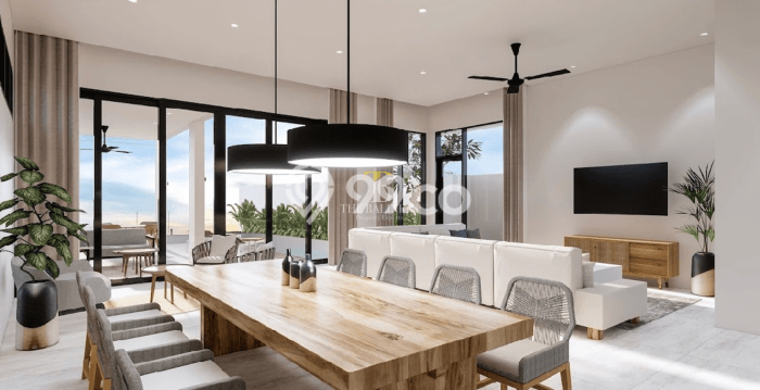 Rumah Luxury Modern Siap Huni di Pererenan Badung Rumah Luxury Modern Siap Huni di Pererenan Badung