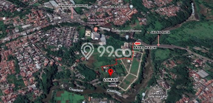Tanah Dijual di Bogor Seluas 2036m2 Strategis Tanah Dijual di Bogor Seluas 2036m2 Strategis