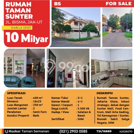 Hunian Super Mewah dengan Akses Paling Strategis di Sunter, Jakarta Utara Hunian Super Mewah dengan Akses Paling Strategis di Sunter, Jakarta Utara
