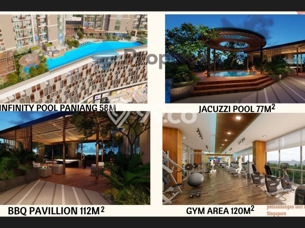 Apartemen Terawat Dijual di Batam Spesifikasi 2 KT, 1 KM Apartemen Terawat Dijual di Batam Spesifikasi 2 KT, 1 KM