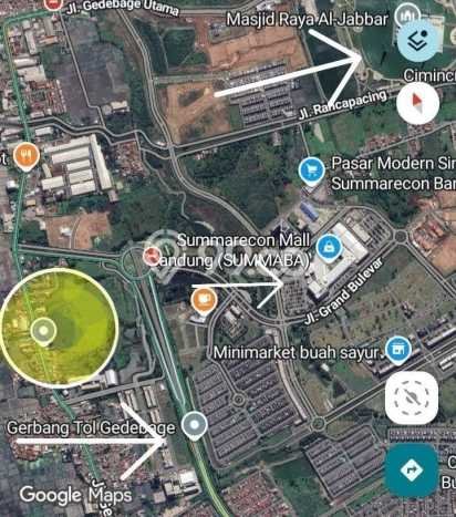 Lahan Dijual Lokasi Strategis di Bandung dengan Luas 825m2 Lahan Dijual Lokasi Strategis di Bandung dengan Luas 825m2