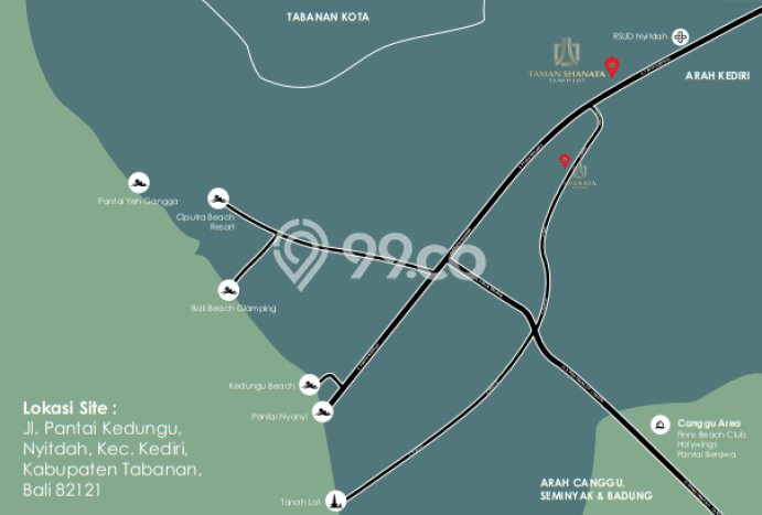 Rumah Nyaman area Kediri, Tabanan, Luas 100m² LB 70m² Rumah Nyaman area Kediri, Tabanan, Luas 100m² LB 70m²
