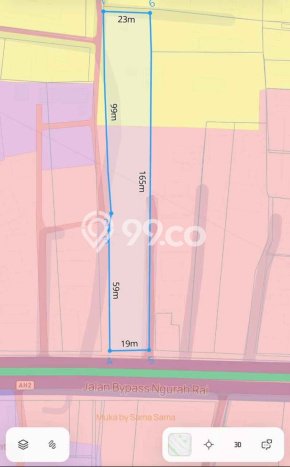 Tanah Siap Bangun Dijual di Badung Punya Luas 3450m2 Tanah Siap Bangun Dijual di Badung Punya Luas 3450m2