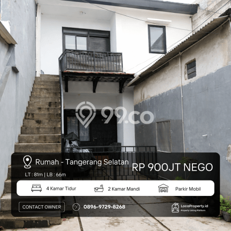 Hunian Cantik Modern Lb 66m2 di Ciputat Timur, Tangerang Selatan Hunian Cantik Modern Lb 66m2 di Ciputat Timur, Tangerang Selatan