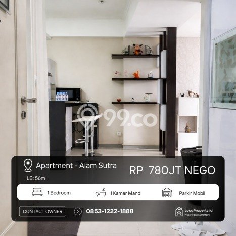Apartemen Terawat Dijual di Tangerang Spesifikasi 1 KT, 1 KM Apartemen Terawat Dijual di Tangerang Spesifikasi 1 KT, 1 KM