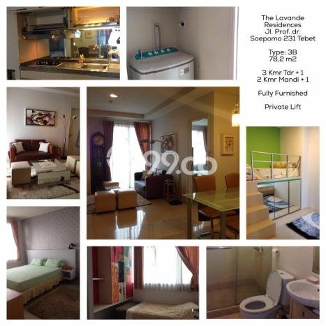 Apartemen Modern Dijual di Tebet, Jakarta Selatan Punya 4 KT / 3 Kamar Mandi Apartemen Modern Dijual di Tebet, Jakarta Selatan Punya 4 KT / 3 Kamar Mandi