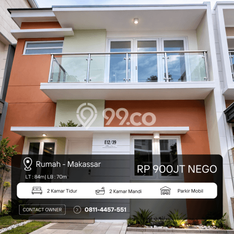 Dijual Cepat Rumah Favorit Siap Huni LB 70m2 di Somba Opu, Gowa Dijual Cepat Rumah Favorit Siap Huni LB 70m2 di Somba Opu, Gowa