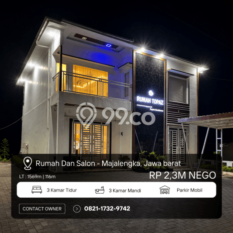 Rumah Luas Asri 3 KT Siap Huni di Majalengka Kota Majalengka Rumah Luas Asri 3 KT Siap Huni di Majalengka Kota Majalengka