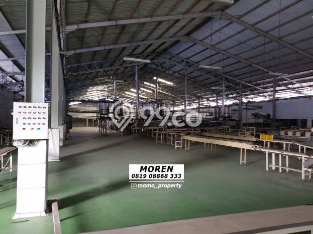 Pabrik Dijual di Tangerang LT 16965m2 & LB 9945m2 Lokasi Terbaik! Pabrik Dijual di Tangerang LT 16965m2 & LB 9945m2 Lokasi Terbaik!