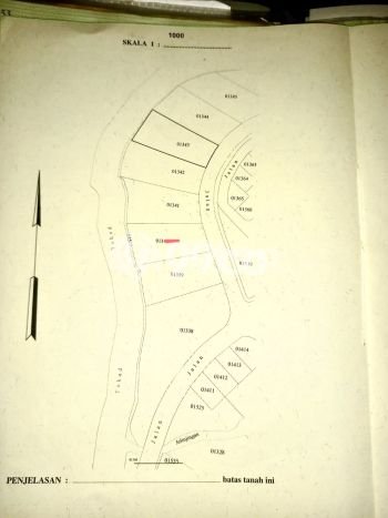 Kavling Tanah untuk Dijual di Canggu, Badung, Luas 855m2 Kavling Tanah untuk Dijual di Canggu, Badung, Luas 855m2