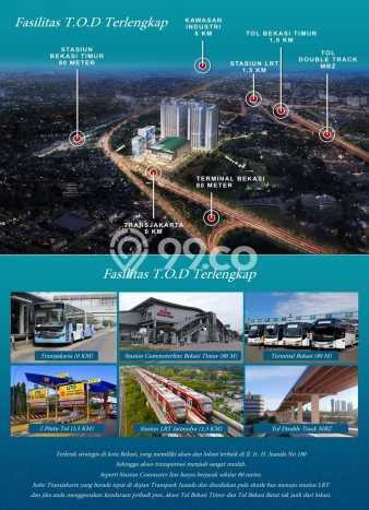 Apartemen Siap Huni di Bekasi Timur, 1 KM, Luas 27m² Apartemen Siap Huni di Bekasi Timur, 1 KM, Luas 27m²