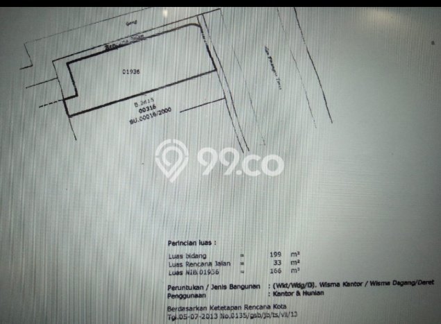 Dijual Tanah 199m2 di Pinangsia, Jakarta Barat Dijual Tanah 199m2 di Pinangsia, Jakarta Barat