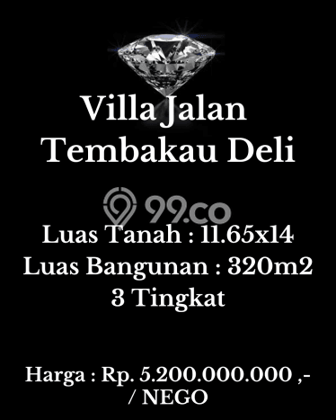 Hunian Berkualitas! Vila di Medan Barat, Dimensi 163m2m², Kondisi Terbaik Hunian Berkualitas! Vila di Medan Barat, Dimensi 163m2m², Kondisi Terbaik