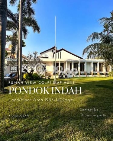Ready to Use! Premium House LT 1935m2 Desain Modern di Pondok Indah Ready to Use! Premium House LT 1935m2 Desain Modern di Pondok Indah