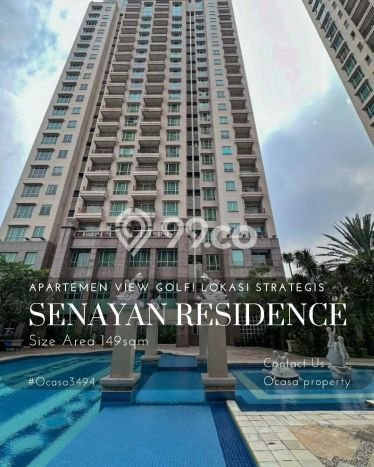 Siap Huni Apartemen Luxury di Senayan 3 Kamar & 2 Kamar Mandi Siap Huni Apartemen Luxury di Senayan 3 Kamar & 2 Kamar Mandi